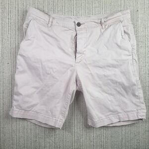 AG Adriano Goldschmied Shorts Mens 36R Light Pink Chino Casual‎ Classic Summer